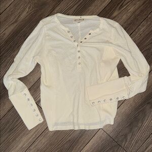 Idyllwind Cream Long Sleeve Top